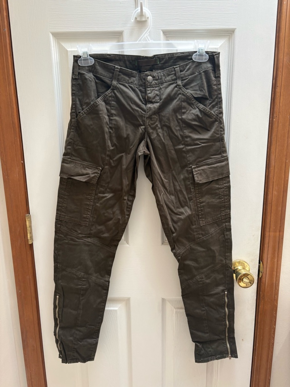J Brand West Point Olive Green Cargo Pants